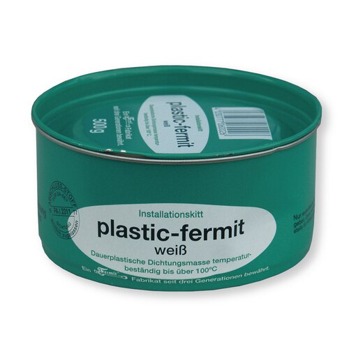 Pastă montare instalaţii sanitare Plastik Fermit 500g alb